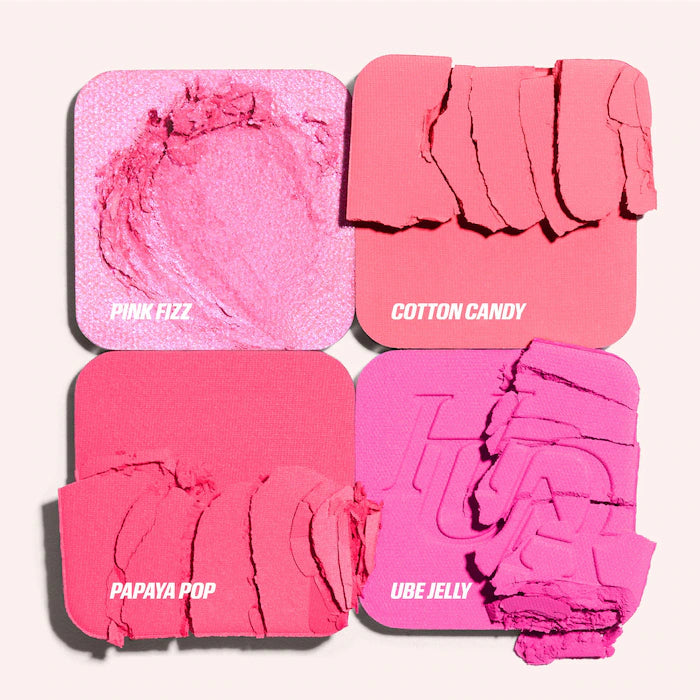 Blush Filter Blurring Blushlighters Palette-Baby Pink - A playful mix of bubblegum pink, soft pinks, ballet and electric tones