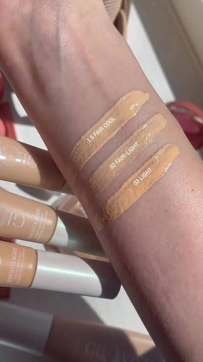 GloWish Bright Light Hydrating Sheer Vegan Concealer-1.5Fair cool