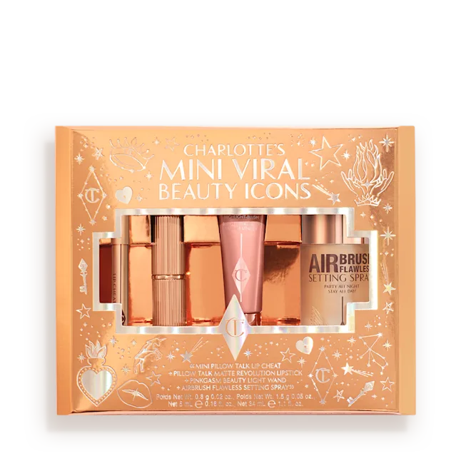 CHARLOTTE'S MINI VIRAL BEAUTY ICONS
TRAVEL SIZE MAKEUP KIT