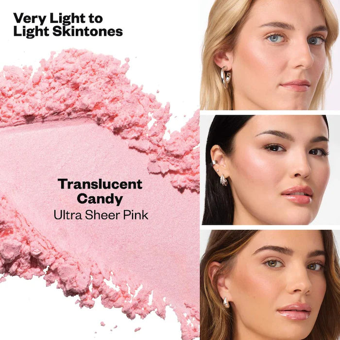 Cloud Set Loose Translucent Talc-Free Setting + Blurring Powder-Translucent Candy - ultra sheer pink