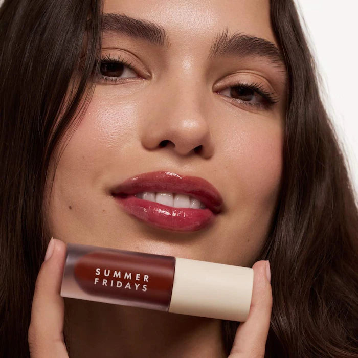Dream Lip Oil for Moisturizing Sheer Coverage-Midnight Berry - a nourishing touch of semi-sheer warm berry
