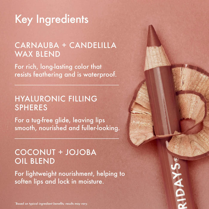 SoftLine Lip Liner Creamy Sculpting Lip Pencil-Pecan - deep warm maroon