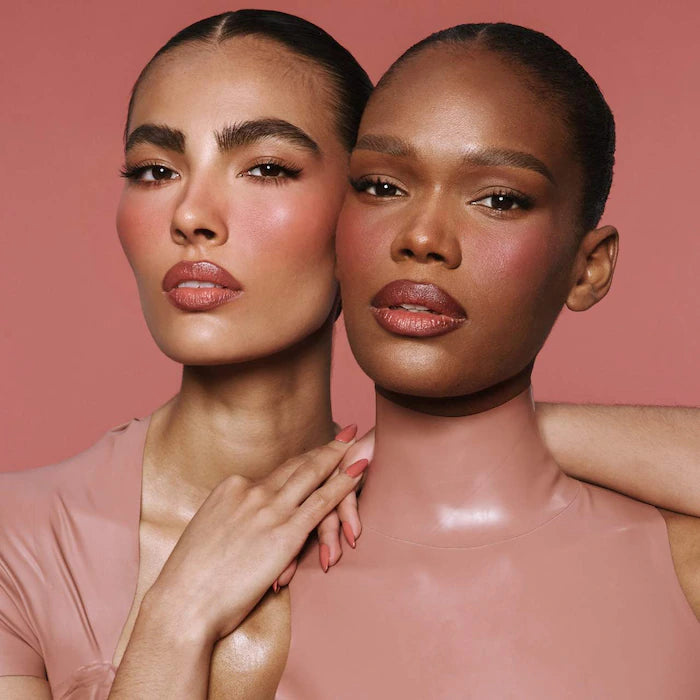 Major Headlines Double-Take Crème & Powder Blush Duo-She Goes To The Gym - cool mauve rose ( NEW SHADE )
