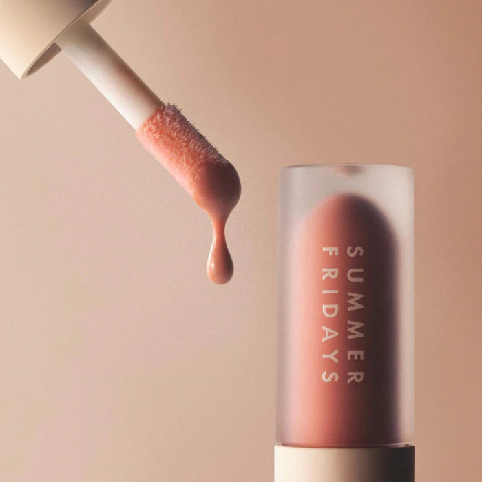 Dream Lip Oil for Moisturizing Sheer Coverage-Bare Sand - a nourishing touch of sheer neutral sand