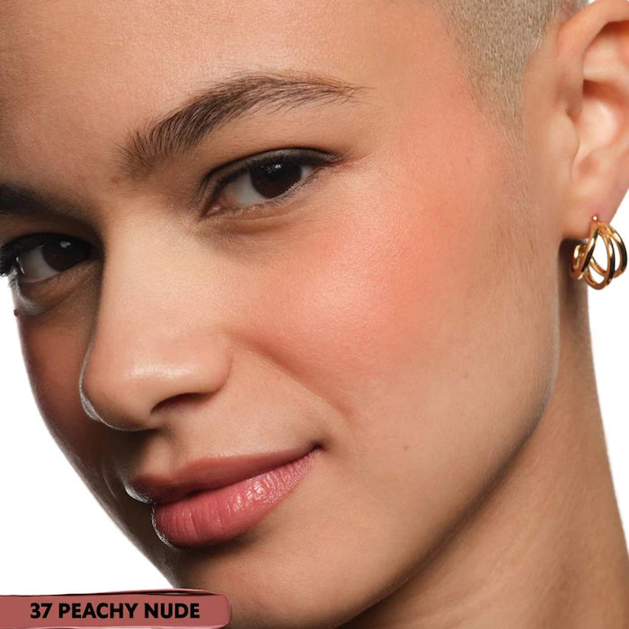 Make Me Blush 12H Blurring Liquid Blush-37 Peachy Nude - warm pink nude
