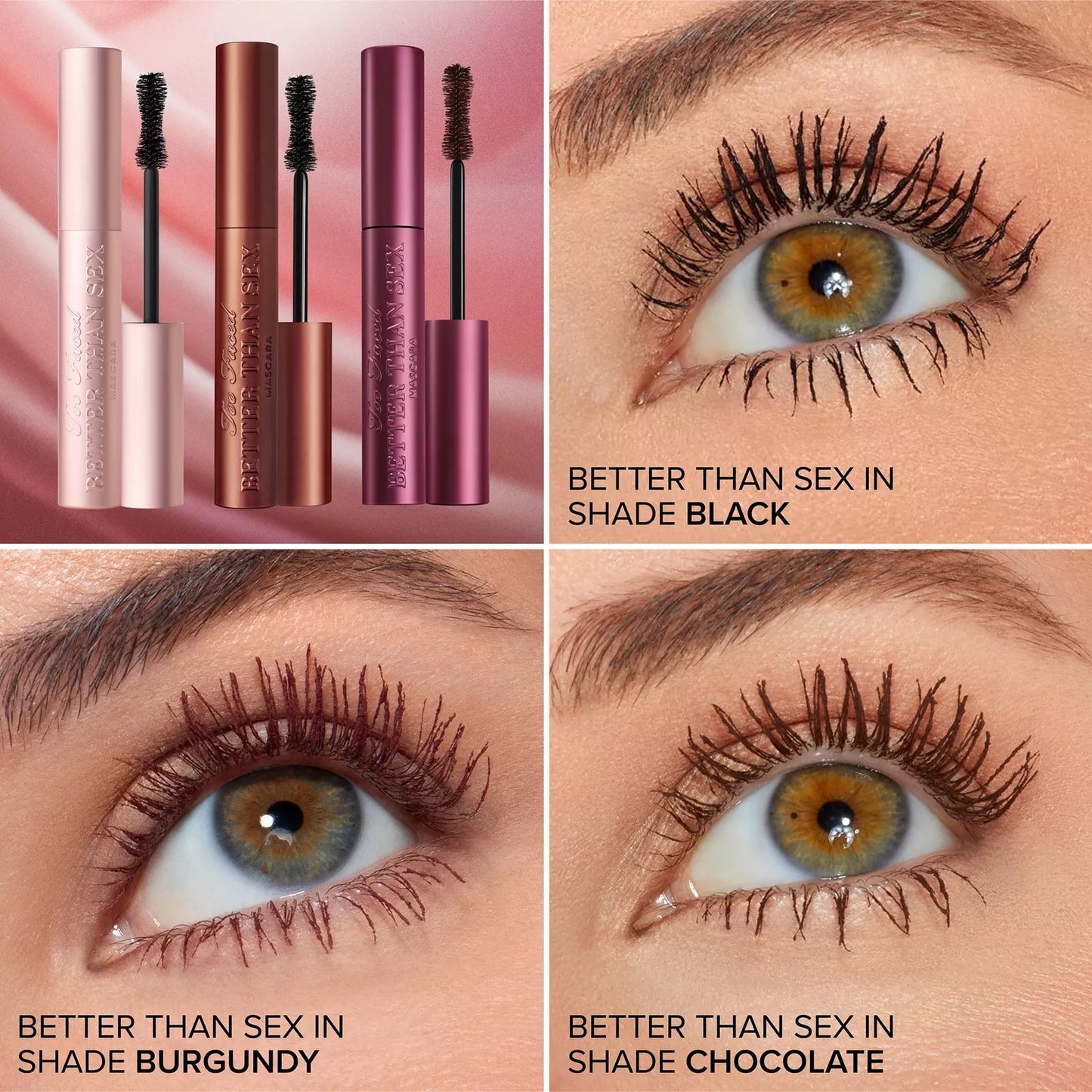 Better Than Sex Volumizing & Lengthening Mascara-Burgundy