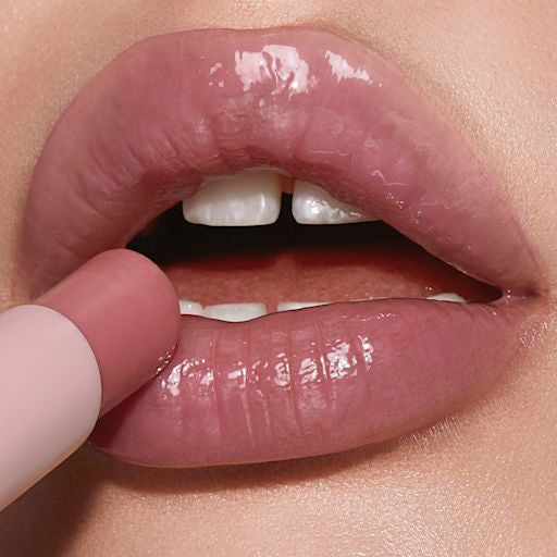 Hyaluronic Happikiss Lipstick Balm-Crystal Happikiss - sheer nude pink