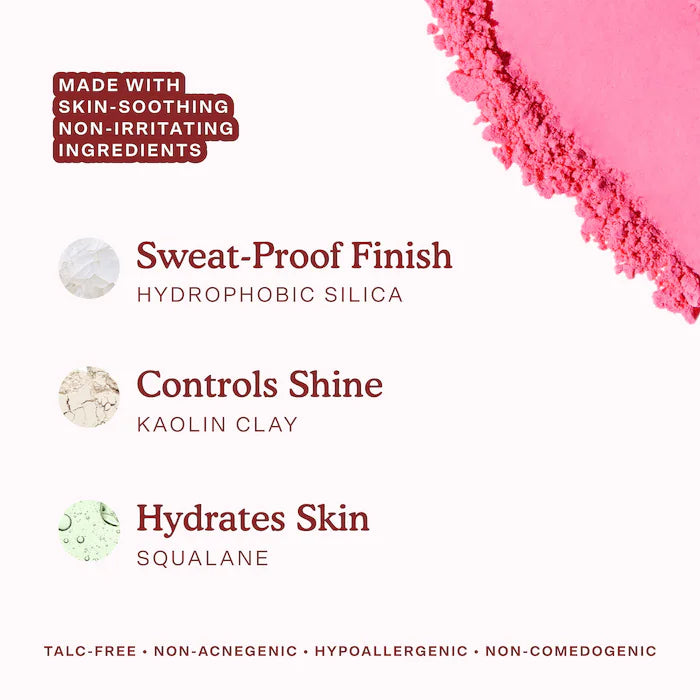 GetSet® Blur + Set Matte Powder Blush-Malibu Cooler - cool baby pink