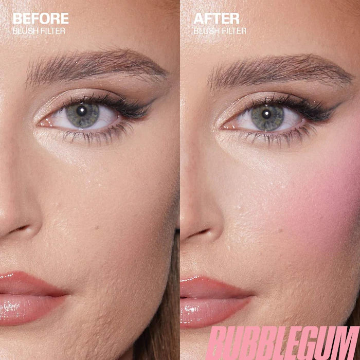 Blush Filter Soft Glow Liquid Blush-Bubblegum - soft poppy pink