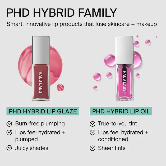 PhD Hybrid Lip Glaze Plumping Gloss-Guava - soft warm pink