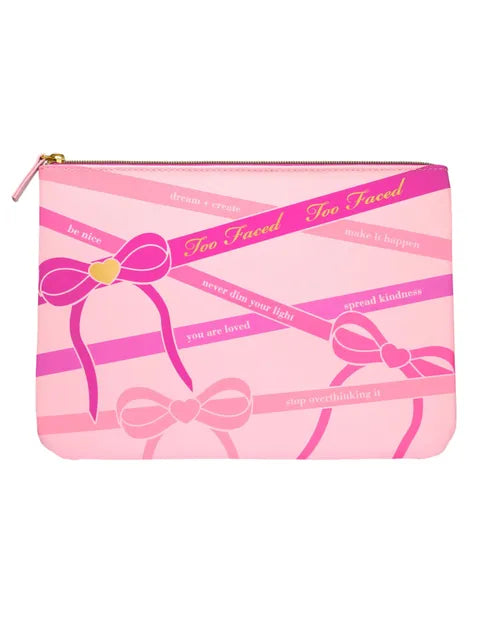 Too faced large cosmetic bag