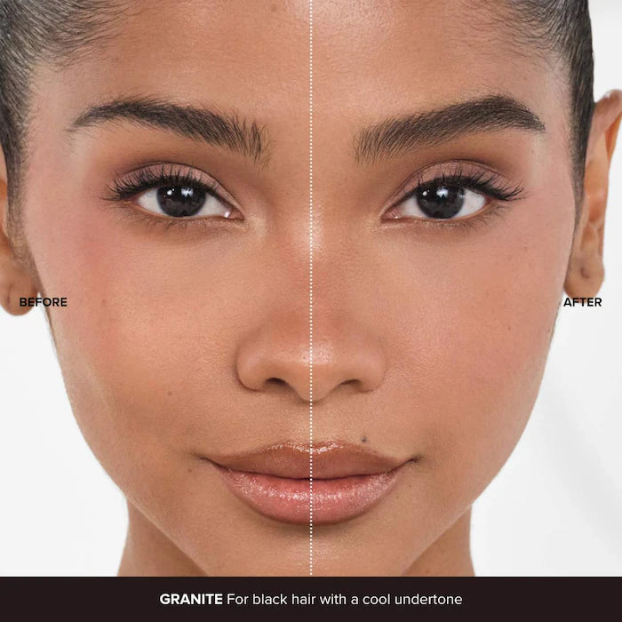 Long-Wearing Natural Volumizing Tinted Brow Gel- Granite