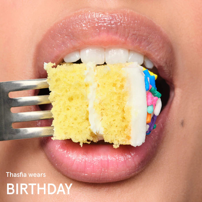 Balm Dotcom Lip Balm and Skin Salve-Birthday - soft shimmer clear