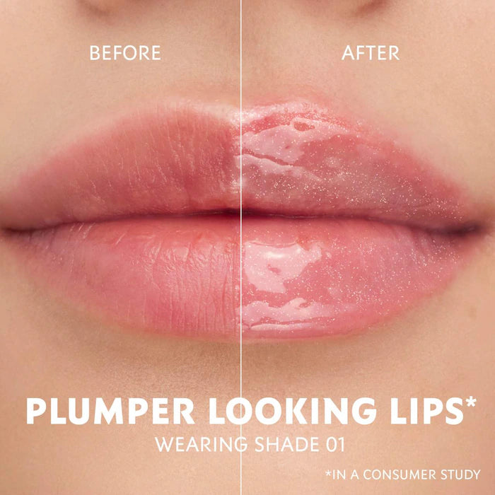 YSL Loveshine Plumping Lip Oil Gloss with Hyaluronic Acid-44 Nude Lavalliere - iconic pink nude