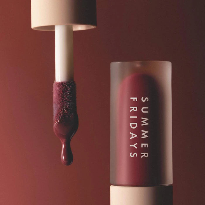 Dream Lip Oil for Moisturizing Sheer Coverage-Midnight Berry - a nourishing touch of semi-sheer warm berry