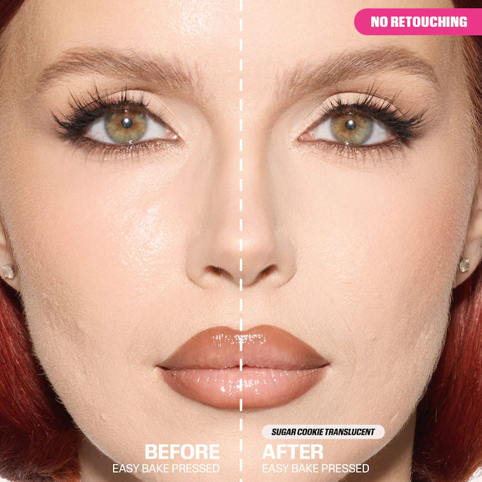 Easy Bake Airbrush Matte Pressed Setting Powder-Sugar Cookie - ultra fair to medium for all undertones