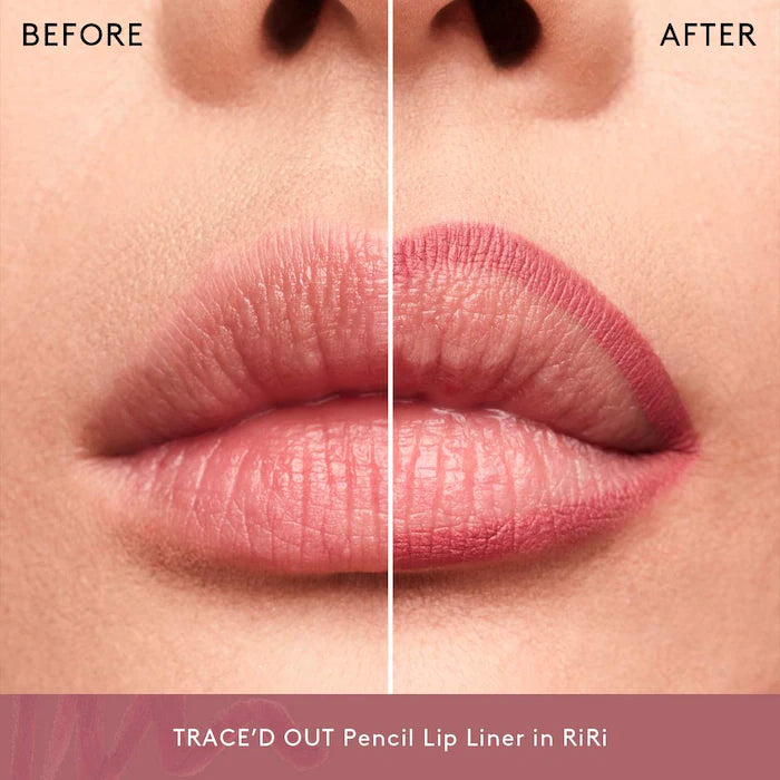 Trace'd Out Longwear Waterproof Pencil Lip Liner-RIRI - rose mauve