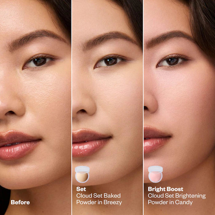 Cloud Set Baked Setting & Smoothing Talc-Free Vegan Powder-Airy - sheer very light