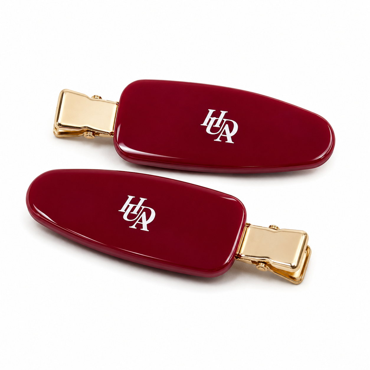 Huda Beauty Cherry Hair Clips Set β 4 Pieces