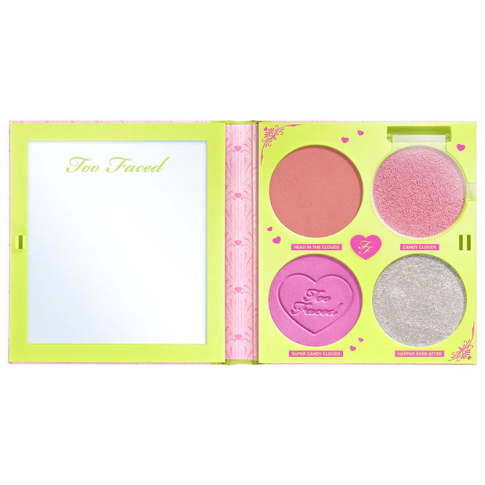 Fairytale Crush Blush & Highlighter Palette Makeup Set