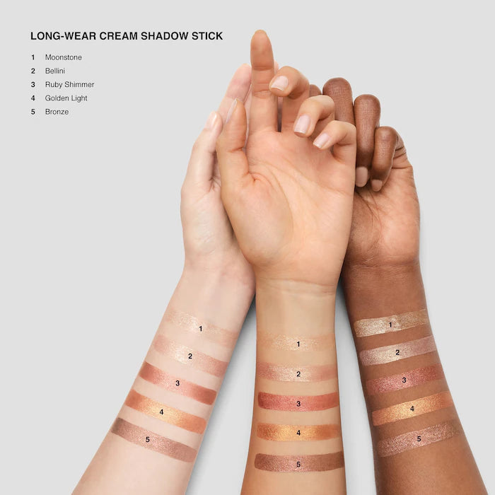 Long-Wear Waterproof Cream Eyeshadow Stick-Bronze