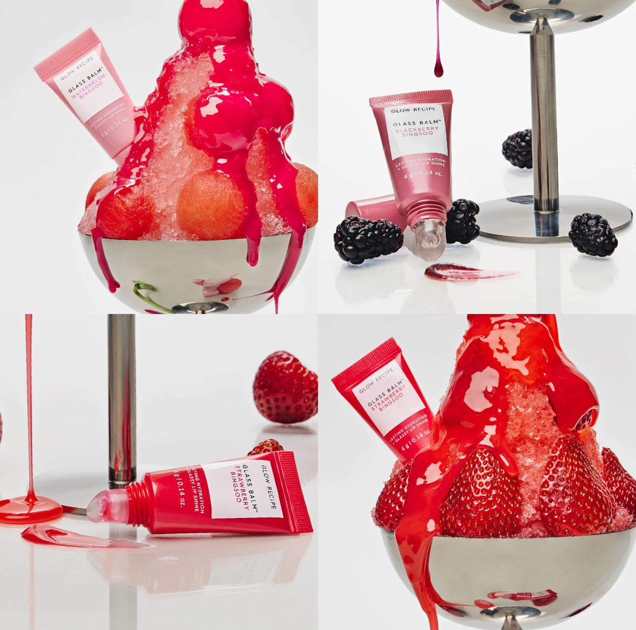 Mini Glass Balm Lip Treatment Collection