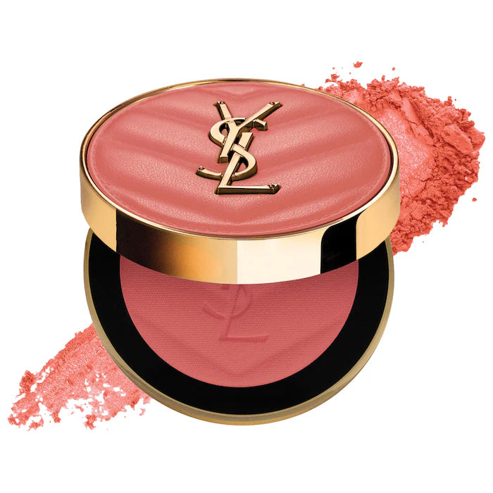 Make Me Blush 24H Buildable Powder Blush-37 Peachy Nude - warm teracotta matte
