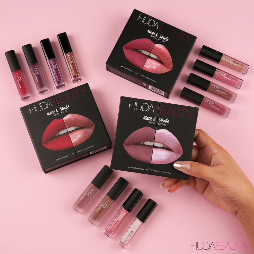 Huda beauty lip online strobe set