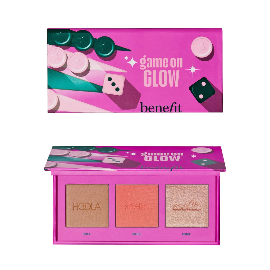 Mini Game On Glow Bronzer, Blush & Highlighter Palette