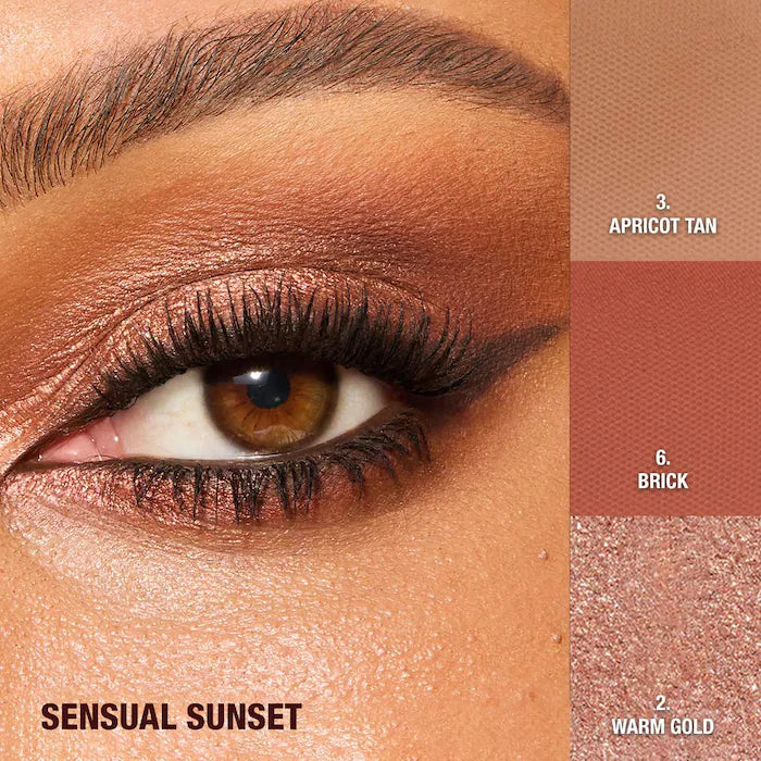 Charlotte’s Beautifying Eye Trends Eyeshadow Palette-sensual sunset