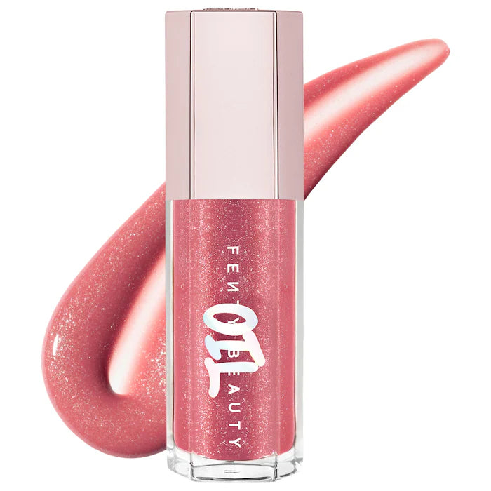 Gloss Bomb Oil Luminizing Lip Oil 'N Gloss-Fu$$Y - sparkling dusty pink