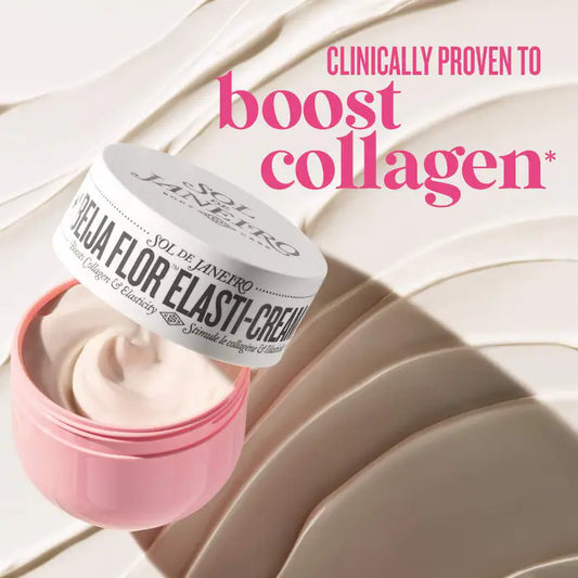Beija Flor™ Body Collagen-Boosting Elasti-Cream with Vegan Collagen and Bio-Retinol-240ml