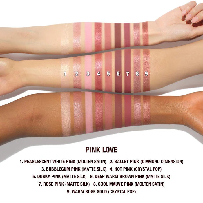 Charlotte’s Beautifying Eye Trends Eyeshadow Palette-pink love