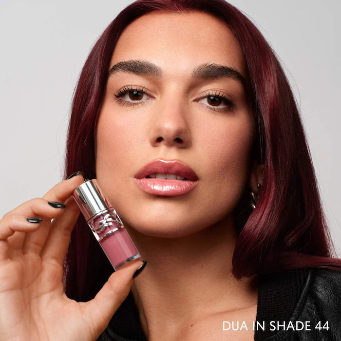 YSL Loveshine Plumping Lip Oil Gloss with Hyaluronic Acid-44 Nude Lavalliere - iconic pink nude