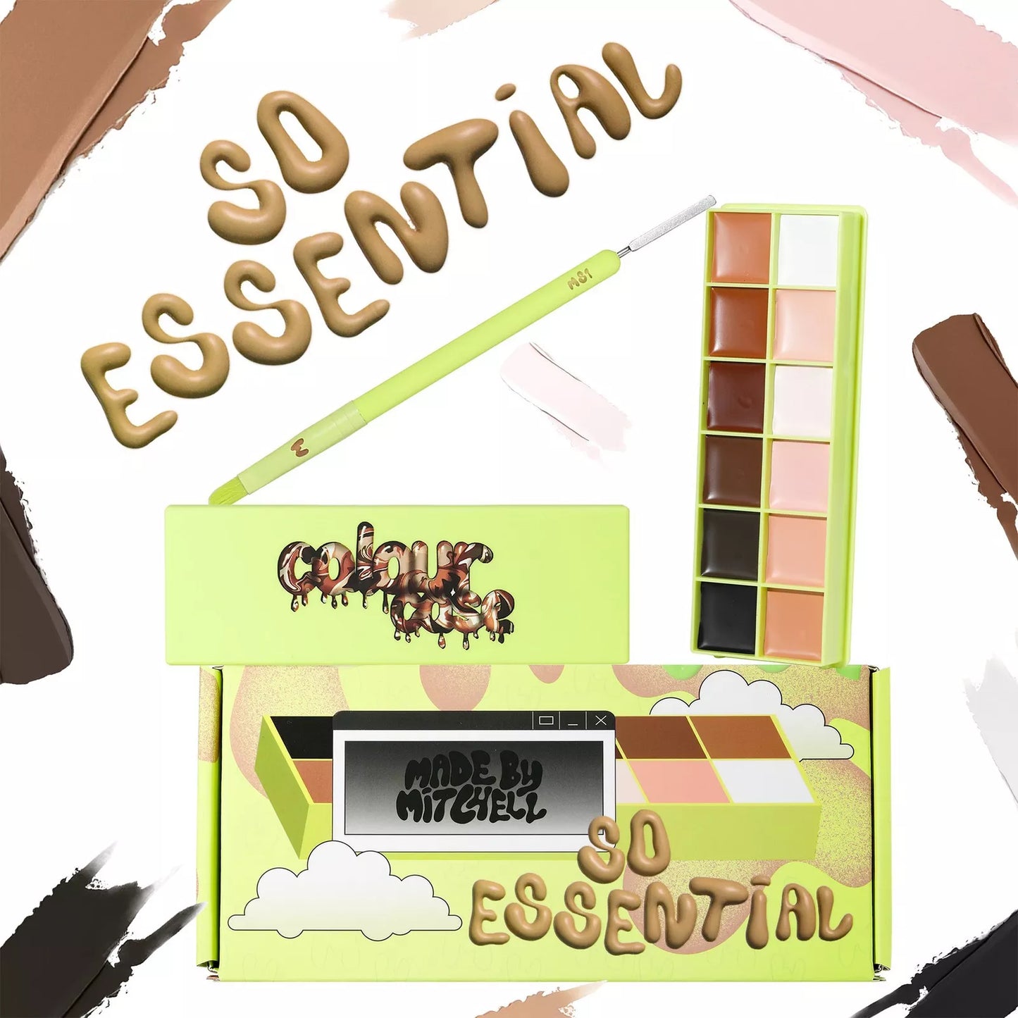 Colour Case Cosmetic Paint Palette- The essential