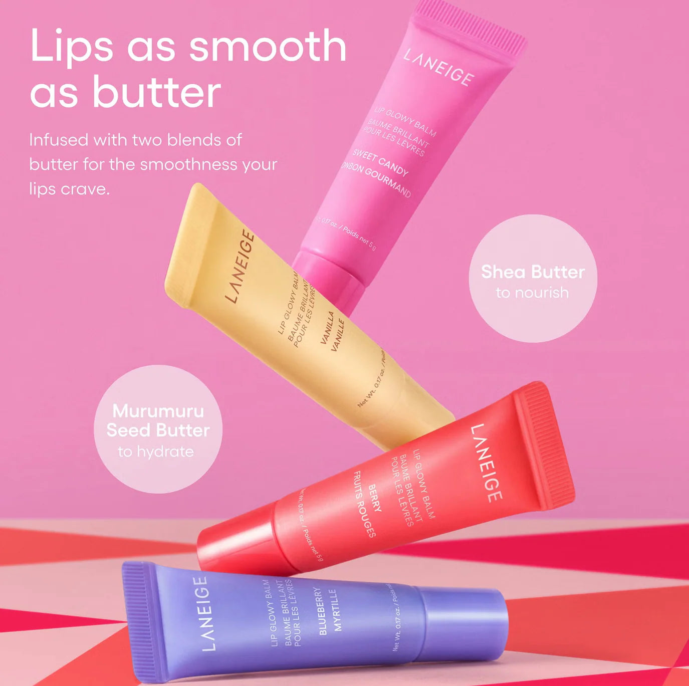 LANEIGE - Mini Lip Glowy Balm Set