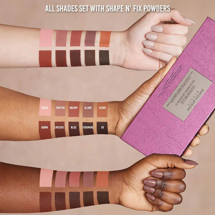 Groundwork: Blooming Romance - Palette For Eyes, Brows, Face & Lips