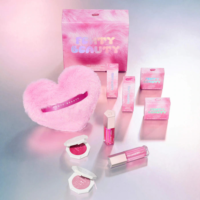 FAIRY BOMB WATTACRUSH HEART-SHAPED SHIMMER PUFF