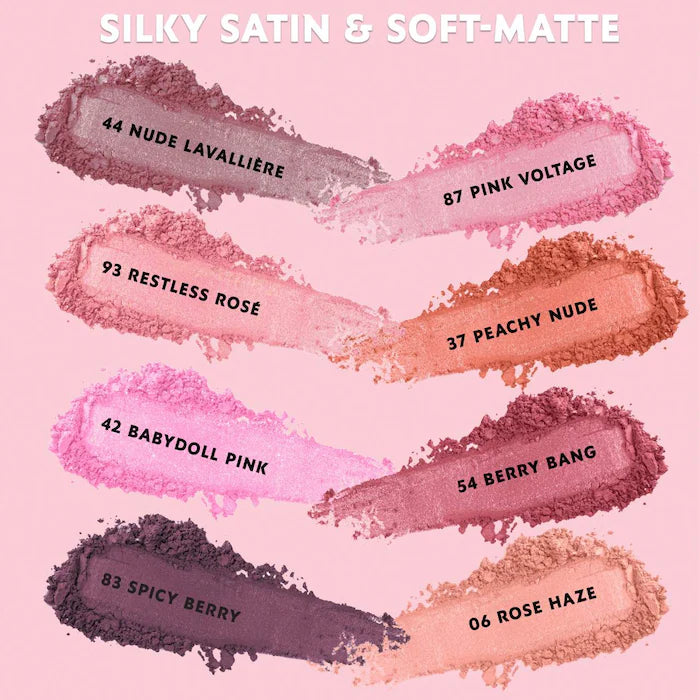 Make Me Blush 24H Buildable Powder Blush-37 Peachy Nude - warm teracotta matte