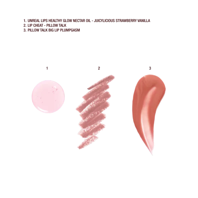 JUICY, PLUMPER-LOOKING LIPS KIT
LIP KIT