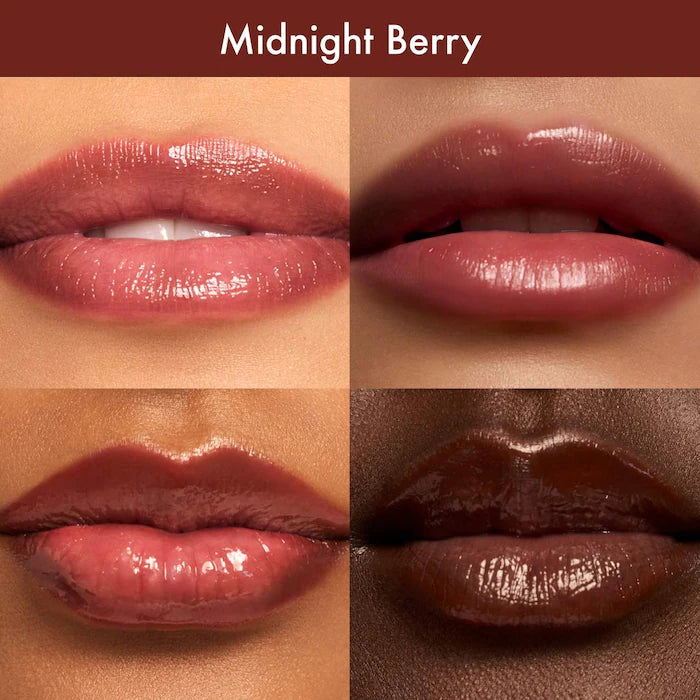 Dream Lip Oil for Moisturizing Sheer Coverage-Midnight Berry - a nourishing touch of semi-sheer warm berry