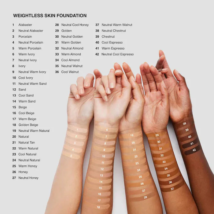 Weightless Skin Oil-Controlling Foundation SPF 15 with Hyaluronic Acid