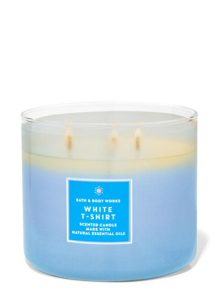 White T-Shirt - 3-Wick Candle