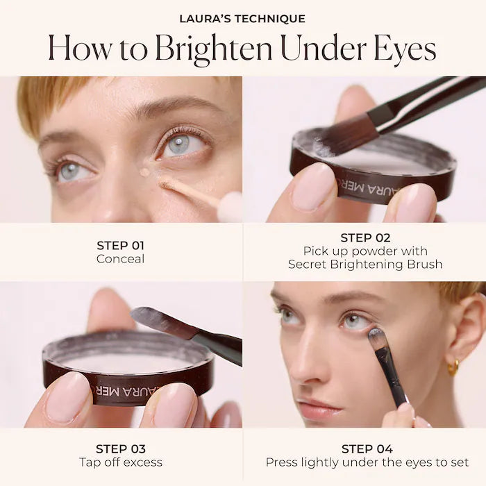 Secret Brightening Color Correcting Longwear Under Eye Setting Powder