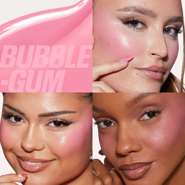 Blush Filter Soft Glow Liquid Blush-Bubblegum - soft poppy pink