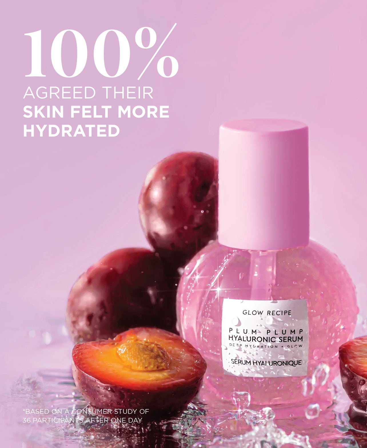 Plum Plump Hyaluronic Serum Jumbo ( Double the regular size / 60ml ) 120$ value