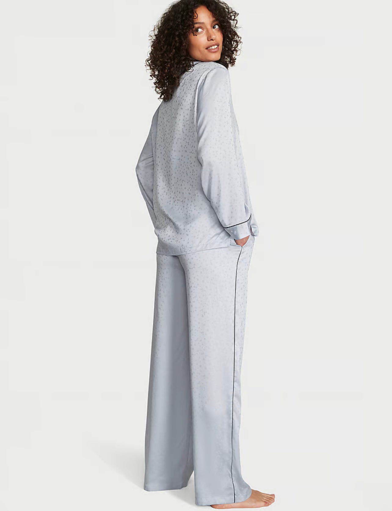 Satin Long Pajama Set