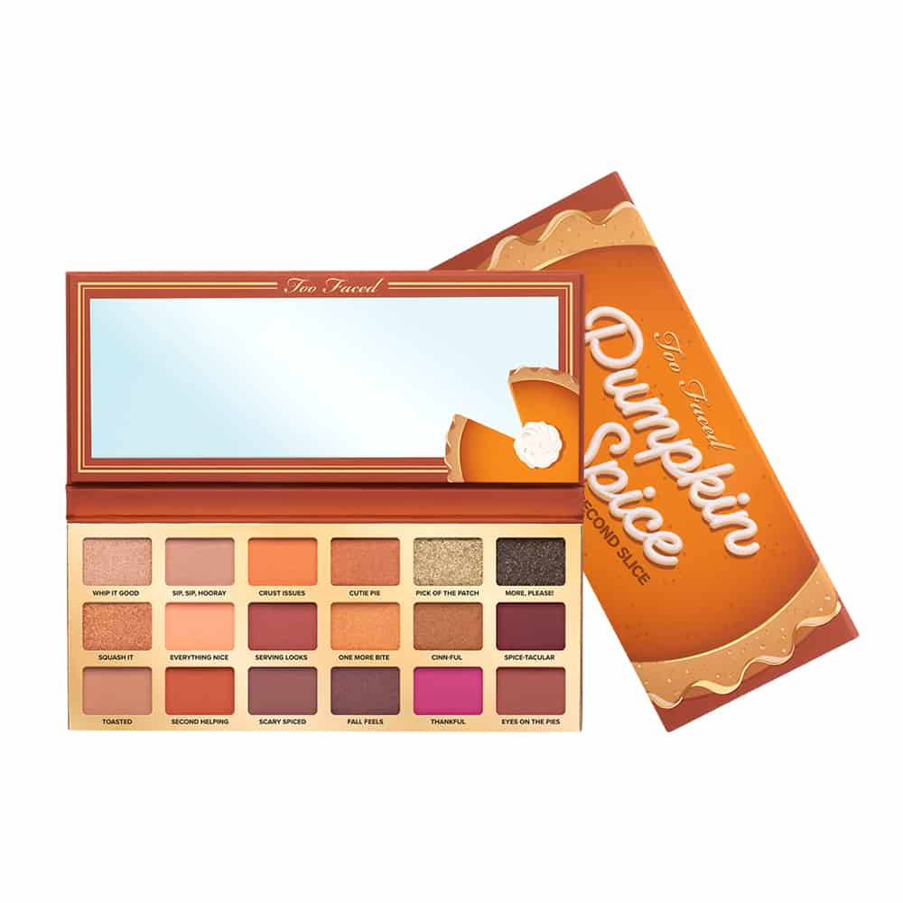 TOO FACED PUMPKIN SPICE SECOND SLICE SWEET & SPICY EYESHADOW PALETTE