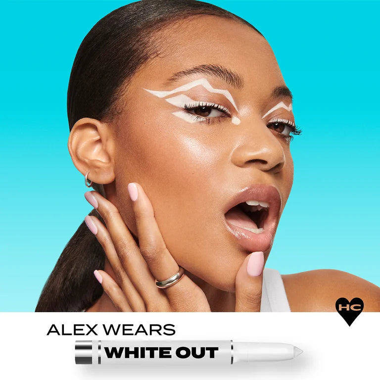 Hard Candy Eye Def Eyeshadow Marker, Creamy Shadow Stick, White Out, Matte White