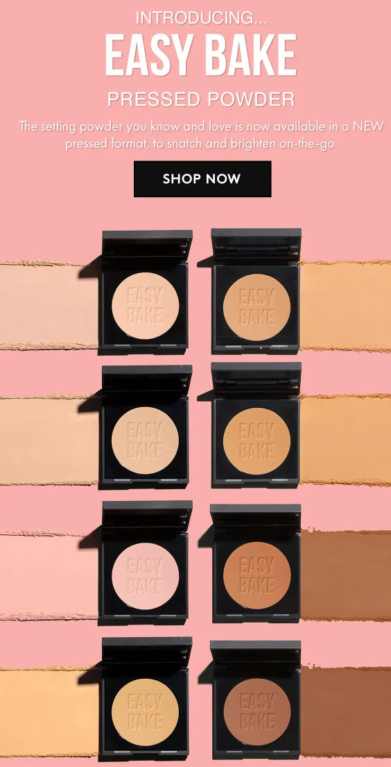 Easy Bake and Snatch Pressed Talc-Free Brightening and Setting Powder
